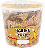 Haribo Gold Bears / Goldbären, 100 Mini Bags, 980g Tub