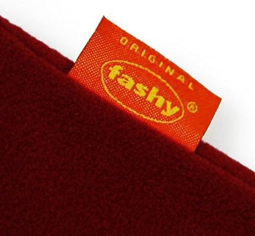 Fashy Hot Water Bottle with Fleece Cover (Assorted Colors)