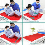 YHK Tubular Slide Sheet for Patient Transfer, Washable Reusable Flat Slide Sheet, Safetysure Transfer Slide for Moving Bedridden Patients, Slides for Cars, Hospital Bed, Home Care (28.3" x 47.2")