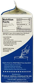 Gold Medal Flossugar-3.25Lbs./52oz.,BOO-BLUE,Blue Raspberry