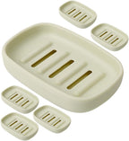 Ciieeo 6pcs Travel Soap Containers Portable Bar Soap Cases Bathroom Boxes Holder