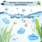 AMI PARTS Humidifier Cleaner Float Submarine for Warm&Cool Most Humidifiers and Fish Tank, Purifie Water, Soften Hard Water, Prevents Hard Water Build-Up, Universal Humidifier Tank Cleaner (9 Pack)