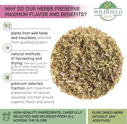 4 oz. Red Clover Tea Red Clover Herb Dried Blossom Flower Petals (Trifolium Pratense) - 113g Dried Cut Herb Bulk Herbal Tea Trebol Rojo