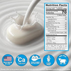 Milkita Creamy Vanilla Milk Candy – Low-Sugar Healthy Sweets with Real Milk for Kids & Adults – Fat Free & Gluten Free Candy with Calcium for Everyday Indulgence (25 Count Bag)