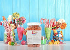 Sarah's Candy Factory Special Soft Jelly Pumpkin Candy in Jar, 3 Lbs