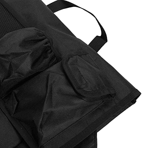Keebgyy Folding Stadium Chair, Flexible Angle Stadium Chair, 600D Oxford Cloth Portable Bleacher Cushions with Pocket, for Sporting Events and Outdoor Concerts, Bleacher Cushion with Backrest
