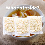 Unha’s Japanese Sanuki Fresh Udon Noodles, Jumbo Chewy Noodles, No Soup Included, Quick and Easy, 22 oz (200g × 3 Packs) Pack of 1