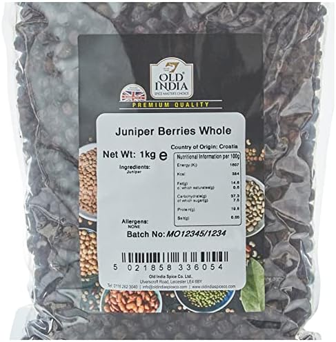 Old India Juniper Berries Whole 1 Kg