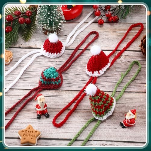 JaGely 4 Pcs Nose Warmer Women Winter Cozy Nose Cover Soft Knitted Crochet Guard Protector for Ski Outdoor Cold Weather