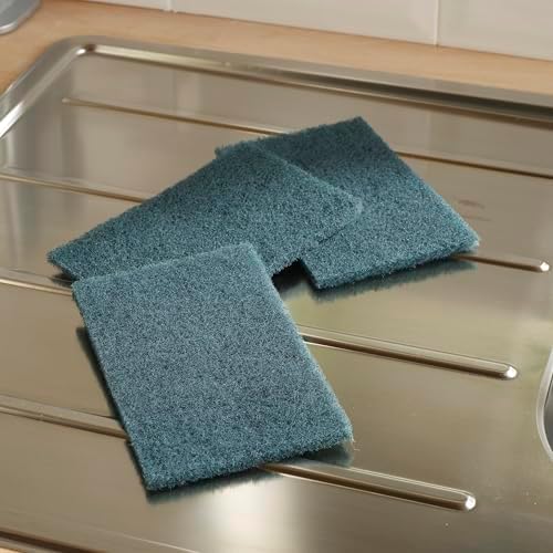 Spontex Heavy Duty Scourer Pads 3 Pack (Pack of 6, Total 18 Scourer Pads)
