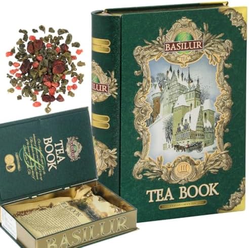 Basilur Gift Tea Set "Tea Book # 3" /Thin metal 100