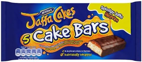 McVities Jaffa Cake Bars 5 Pack 150g