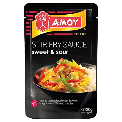 Amoy Tangy Sweet & Sour Stir Fry Sauce - 120g