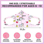 12 Pack Unisex Children Dust Protection, Breathable, Washable and Reusable Face Masks, Boys & Girls (12 PACK, SET VII)
