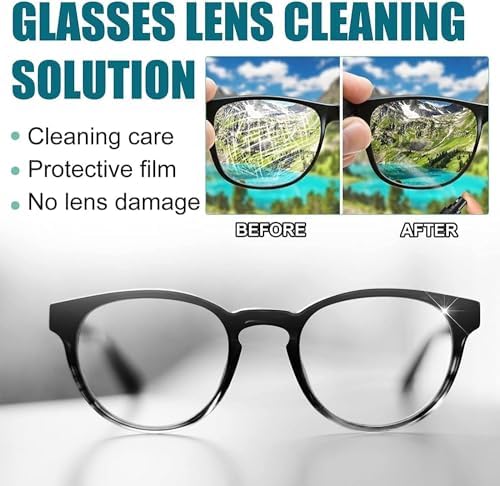 2pcs-Lens Scratch Removal Spray,scratch remover for sunglasses, Lens Scratch Remover, Glasses Lens Cleaning Spray for Sunglasses Screen Cleaning Tool(100ml)