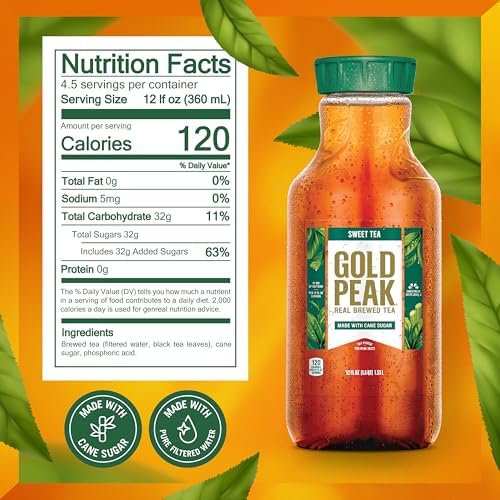 Gold Peak Sweet Tea, 52 fl oz