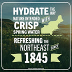 Poland Spring Maine Spring Water Aluminum Bottle – Crisp, Still Bottled Water with Naturally Occurring Minerals & Electrolytes for Taste - 12 Pack- 25 fl oz