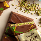 Beyoglu Dubaco Dubai Chocolate Bar Pistachio 7.05 Oz (Pack of 1), Luxury & Premium Dubai Milk Chocolate Bar Filled with Pistachio Butter & Shredded Knafeh Kadayif