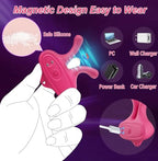 Nipple Clamps Viboators Sensory Toys Woman, Nipple Clips for Adult Women Play Adjustable Pressure Non Piercing Nipple Clips DNI88 (Pink) (Pink)