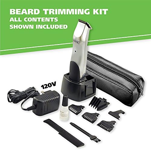 Wahl Groomsman Corded or Cordless Beard Trimmer for Men - Rechargeable Grooming Kit for Facial Hair - Beard Trimmer & Groomer - Model 9918-6171V