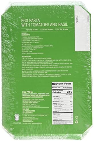 Compagnia Sanremo Pasta Italian Egg Tagliatelle Pasta - Non-Gmo, Free Range Egg Traditional Tagliatelle - 10 Oz (Pack Of 1) - Product Of Italy