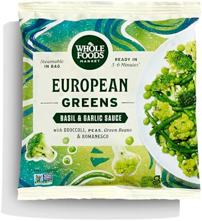 WHOLE FOODS MARKET European Greens Vegetable Blend, 12 OZ