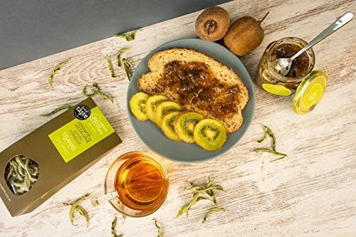 Hands on Earth Organic Lemon Verbena Tea 2x10g (0.35 oz) / Loose Leaves/Serves 48 Cups (Pack of 2)