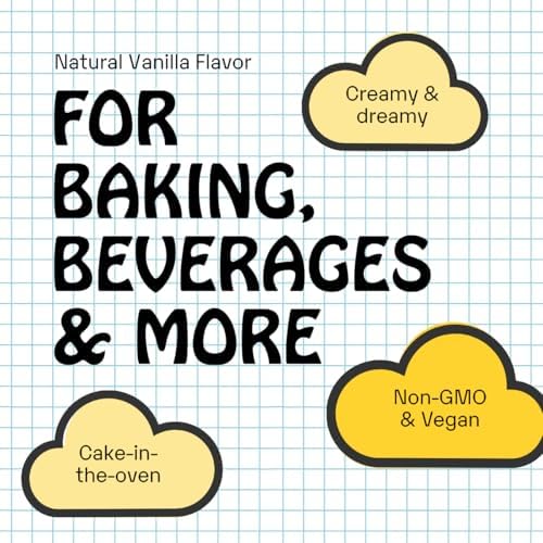 Supernatural Vanilla Dream Flavor Drops - Vegan, Non-GMO Natural Flavoring, Unsweetened, Zero Calorie. Creamy Vanilla Taste for For Food Crafts, Desserts, Candy, Water, Kids Smoothies, and More. 30ml 1oz