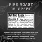 Melinda's Fire Roasted Jalapeño Hot Sauce with Aromatic Garlic - 12oz, 1 Pack - Gourmet Green Pepper Sauce Perfect for Grilled Meats & Veggies, Tacos, Eggs & More - Mild Heat, Keto, Vegan, Non-GMO