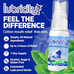 Moisturizer Oral Spray - Advanced Formula - Hyaluronic Acid and Xylitol, Saliva Substitute Oral Spray, The Most Satisfactory Solution in Dry Mouth Products (0.5 Fl. Oz., Mint)