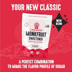 Lakanto Classic Monk Fruit Sweetener With Allulose, White Sugar Substitute From Monk Fruit Extract for Baking, Coffee & Tea, Gluten Free, Zero Calorie, Low Carb, Non GMO, Keto, Classic White (1 lb)