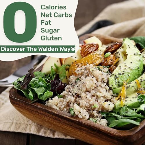 Walden Farms Salad Dressings Variety Pack – Balsamic Vinaigrette, Thousand Island, Honey Dijon, Caesar, French – Calorie-Free, Gluten-Free, Low Carb, Keto-Friendly, Sugar-Free, Dairy-Free – 12 Fl Oz (Pack of 5)