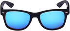 Mass Vision Lightweight Classic Style Unisex Bifocal Reader Sunglasses – Spring Hinges, UV400 Protection & Hard Case Included
