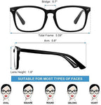 Okany Blue Light Blocking Glasses for Women Men Fashion Computer Screen Gaming TV Phones Anti Eyestrain & UV Glare Glasses