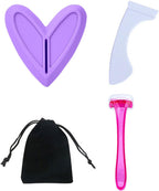 Pubic Hair Trimmer Stencil Bikini Template Pubic Hair Trimmer Bikini Privates Shaving Stencil Private Area Style Shape Tool