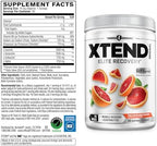 Xtend Original BCAA Powder, 7g BCAAs and 2.5g L-Glutamine for Muscle Recovery Hydration and Lean Muscle, Sugar Free Intra and Post Workout Drink with Electrolytes, Italian Blood Orange, 30 Servings