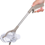 DOITOOL 40cm Stainless Steel Trash Picker Clamp, Rubbish Grabber Tool with Non-Slip Handle, Waste Pickup Tool for Sanitation and Outdoor Cleaning