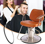 Noverlife 22.8 inch/ 58cm Salon Equipment Barber Salon Styling Chair Hydraulic Base Ring Gasket for Protecting Tile Floor Wood Floor, Preventing Hair from Hiding