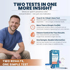 Sperm Check – 2 in 1 Fertility, Easy Home Screening for Fertility Planning, at-Home Male Sperm Test Kit, Easy to use, Accurate Semen Concentration Result in Minutes.