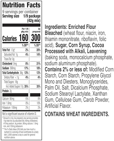 Betty Crocker Favorites Super Moist Chocolate Fudge Cake Mix, 13.25 oz (Pack of 12)