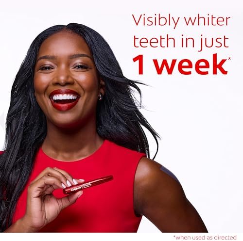 Colgate Optic White Overnight Teeth Whitening Pen, Teeth Stain Remover, Removes Years of Stains in Just 1 Week, Enamel Safe, Designed for No Tooth Sensitivity, 0.08 OZ