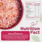 PURE NATURE Himalayan Pink Salt Coarse Grain 2 lb Natural Pink Himalayan Rock Salt for Grinder, Cooking, and Seasoning, Coarse Pink Salt Crystals from Pakistan, Non-GMO