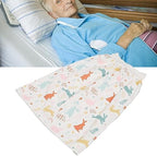 Adult Diaper Skirt,Wearable Incontinence Bed Pad,Washable Leakproof Pad with Highly Absorbency,Use for Menstrual Period,Bedwetting (L)