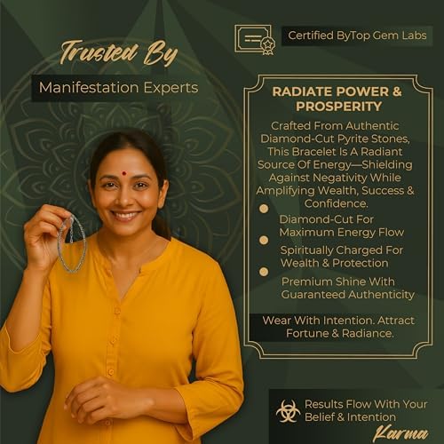 PYRA Certified Original Raw Pyrite Anklet for Women – Natural Crystal Anklet | Indian Pyrite Payal jewelry for Women | Wealth & Success Energy with Activation Card & Authenticity Certificate