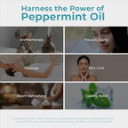 Viva Doria 100% Pure Northwest Peppermint Essential Oil, Undiluted, Food Grade, Steam Distilled, Made in USA, 30 mL (1 Fluid Ounce)
