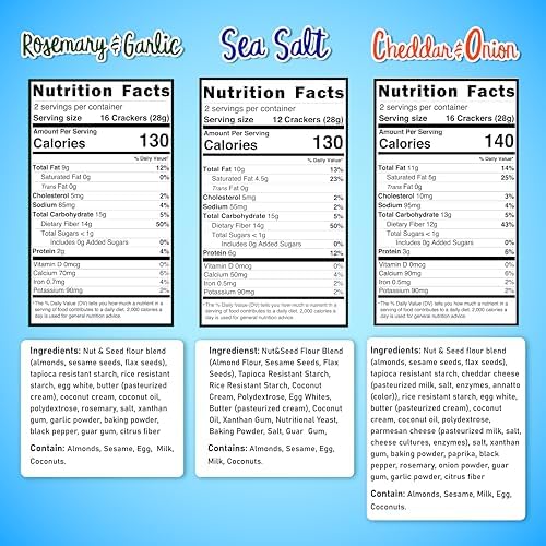 keto snacks Keto Crackers chips (variety) low carb Crackers Almond flour. Low carb snack keyto cracker zero carbs snacks no sugar, 0 no carbs sugar free snack high fiber.
