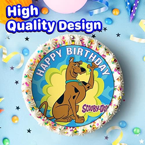 7.5" Edible Cake Toppers – Mystery Pup Dog Adventure Collection of Edible Cake Decorations | Uncut Edible on Wafer Sheet