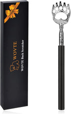 WOVTE Bear Claw Extendable Back Scratcher for Men Women, Fathers Day Mothers Day Gifts for Mom Dad Him Her, Anniversary Birthday Gifts for Men Women Mom Dad Husband