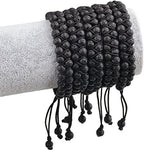 MASSIVE BEADS Double Layer Natural Chakra Healing Power Crystals Macrame Bracelet Yoga Stone Beads Gemstone Meditation Relax Anxiety Bangle for Unisex Women Men
