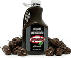 El Yucateco Black Label Habanero Hot Sauce, Authentic Mexican, Bold & Spicy, 68 oz Half Gallon, Professional Foodservice Bottle